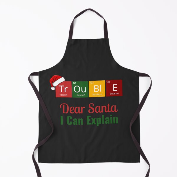Item preview, Dear Santa I Can Explain – Funny Christmas Periodic Table Science Design for Holiday Apparel & Gifts designed and sold by SkyTastic.