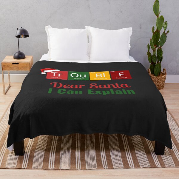 Item preview, Dear Santa I Can Explain – Funny Christmas Periodic Table Science Design for Holiday Apparel & Gifts designed and sold by SkyTastic.