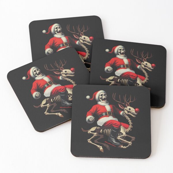Item preview, Skeleton Santa Claus - Horror Christmas designed and sold by BUABUABUA.