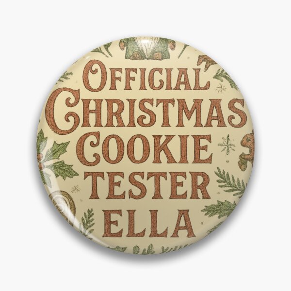 Item preview, Christmas Gift for Ella – Official Cookie Tester designed and sold by Meandmyshop.