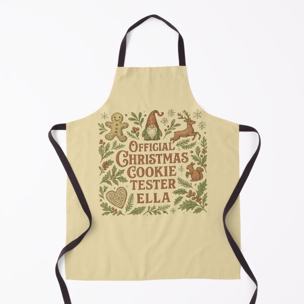 Item preview, Christmas Gift for Ella – Official Cookie Tester designed and sold by Meandmyshop.