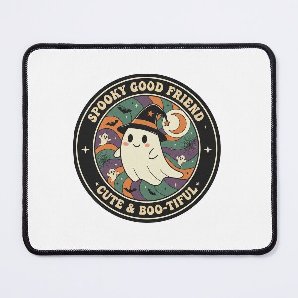 Item preview, Cute & Boo-tiful - Spooky Good Friend Retro Ghost designed and sold by Barek532.
