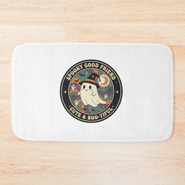 Item preview, Cute & Boo-tiful - Spooky Good Friend Retro Ghost designed and sold by Barek532.