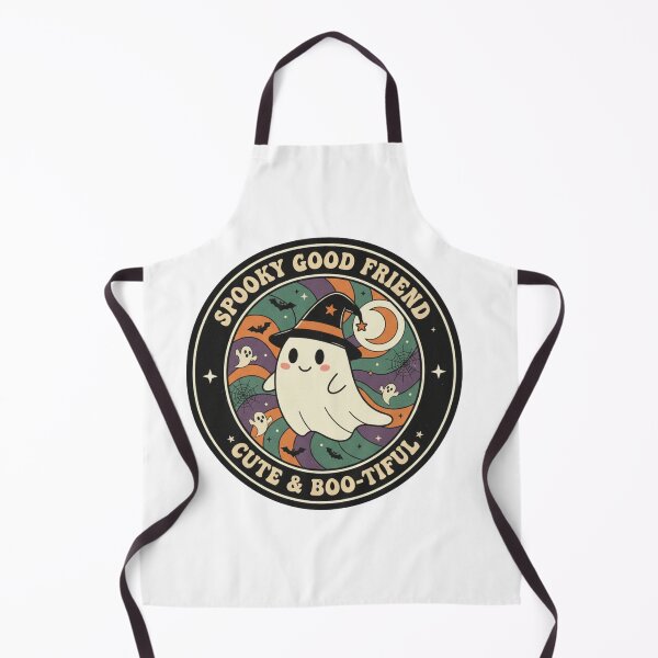 Item preview, Cute & Boo-tiful - Spooky Good Friend Retro Ghost designed and sold by Barek532.