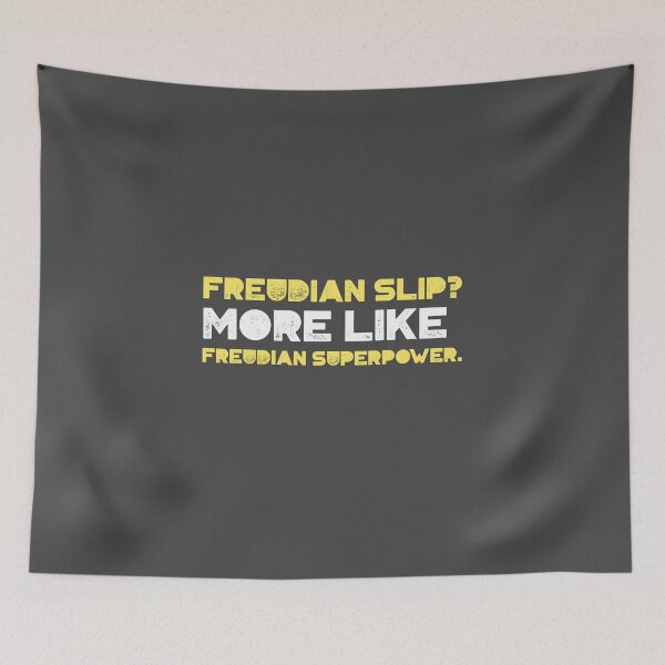 Item preview, Freudian slip? More like Freudian superpower. - counseling psychologist designed and sold by TaurusC95.