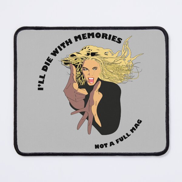 Item preview, I'll Die With Memories Slavic Girl Quote designed and sold by SKETCHYANDGRAPHIC.