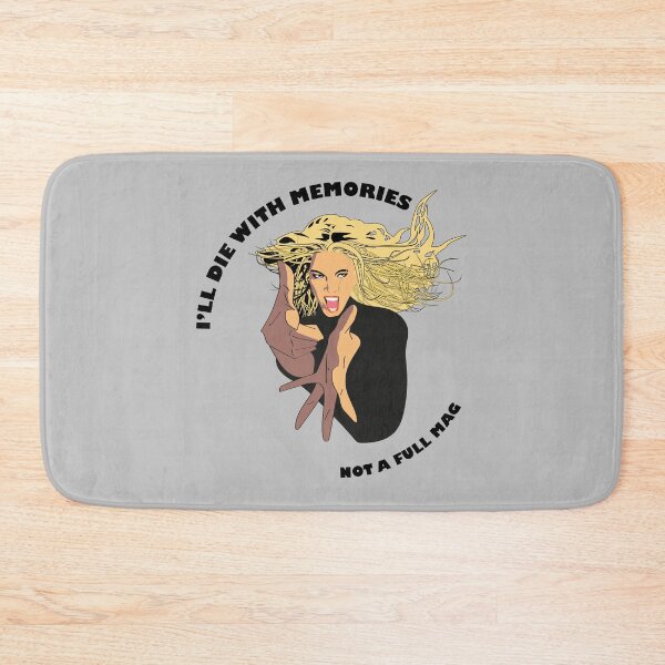 Item preview, I'll Die With Memories Slavic Girl Quote designed and sold by SKETCHYANDGRAPHIC.
