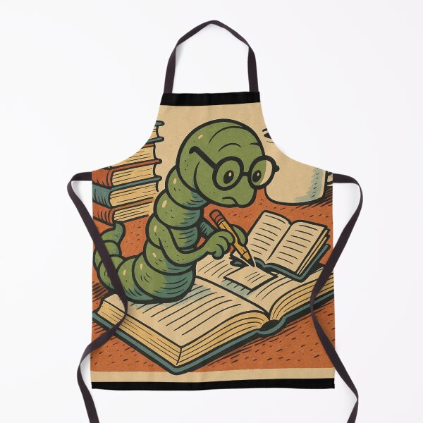 Item preview, Bookworm – Study Session Notes – Retro Comic Illustration • Vintage Print Aesthetic designed and sold by JacobKAurumhead.