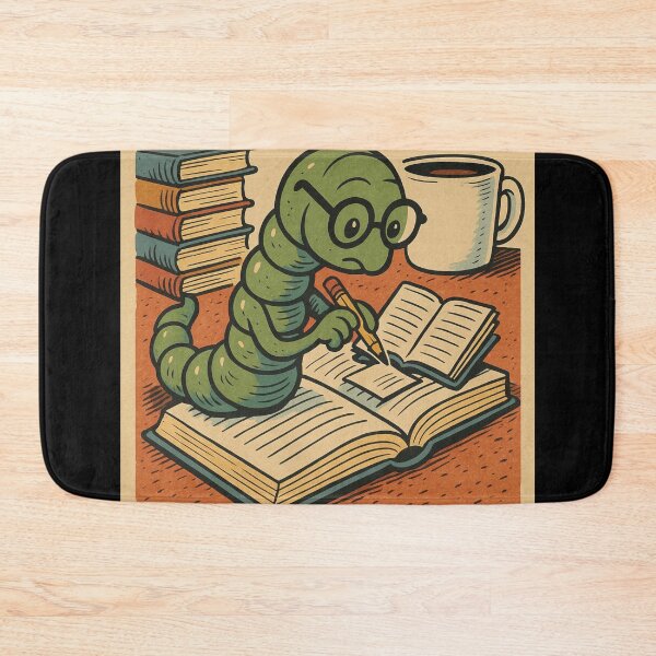 Item preview, Bookworm – Study Session Notes – Retro Comic Illustration • Vintage Print Aesthetic designed and sold by JacobKAurumhead.