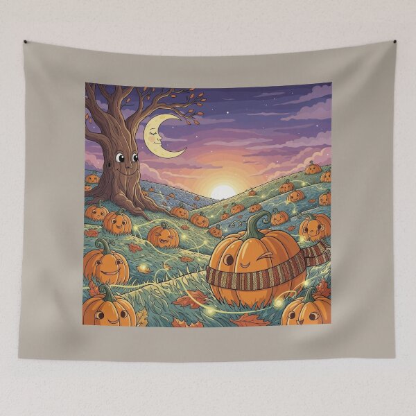 Item preview, Sweet Pumpkin Patch Night designed and sold by Afr0tique.