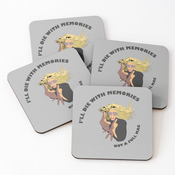 Item preview, I'll Die With Memories Slavic Girl Quote designed and sold by SKETCHYANDGRAPHIC.