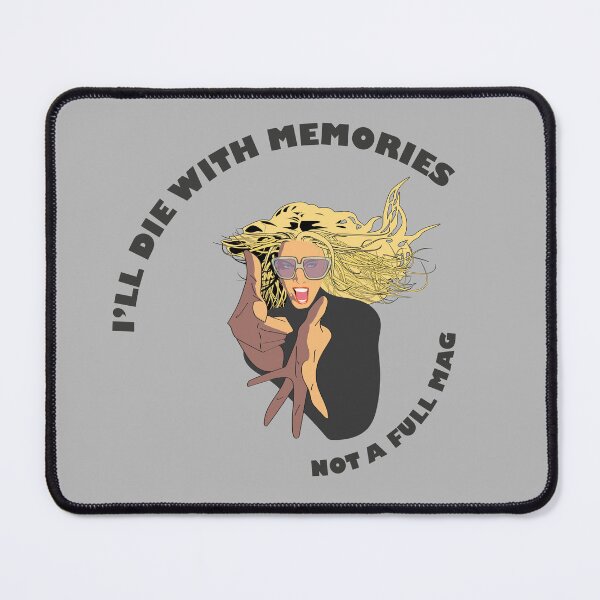 Item preview, I'll Die With Memories Slavic Girl Quote designed and sold by SKETCHYANDGRAPHIC.