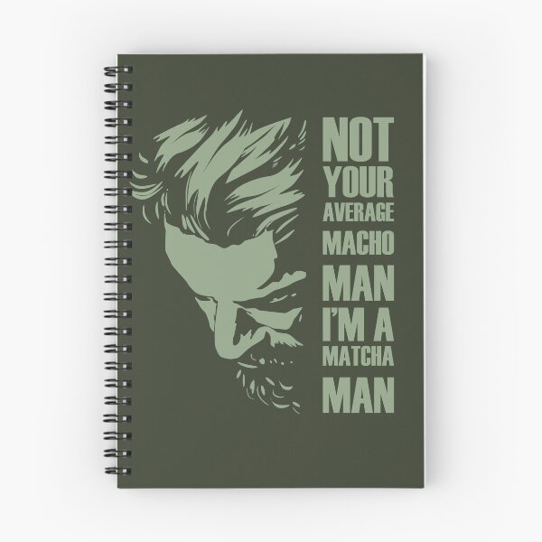 Item preview, I'm a Matcha Man Not Your Average Macho designed and sold by SKETCHYANDGRAPHIC.