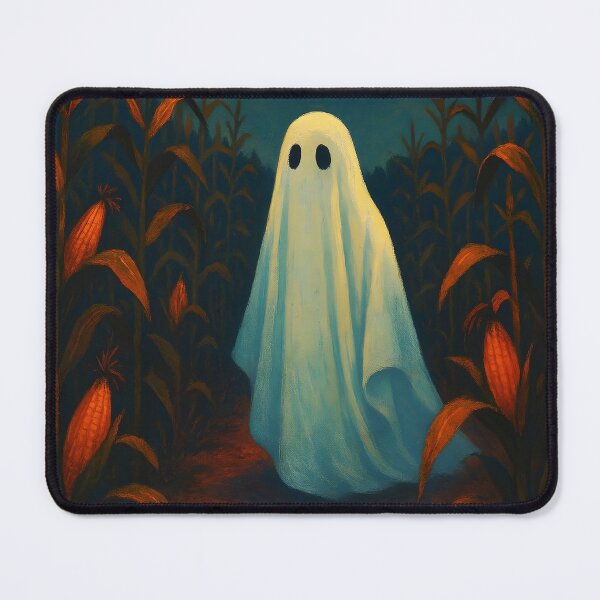 Item preview, Ghost of the Cornfield – Full Moon Harvest Night designed and sold by EmeraldeaArt.
