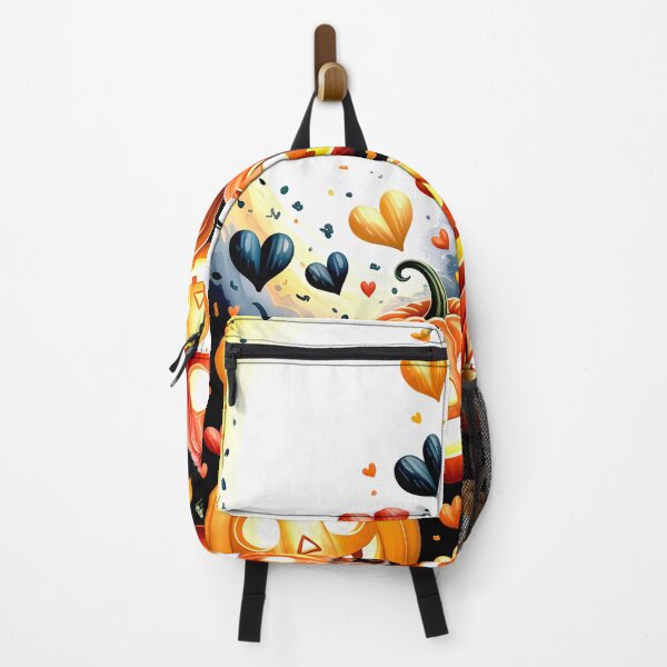 Item preview, Playful Pumpkin Parade with Hearts designed and sold by Exodoi.