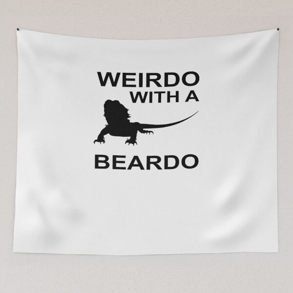 Item preview, Weirdo With A Beardo V4 designed and sold by TeeTimeGuys.