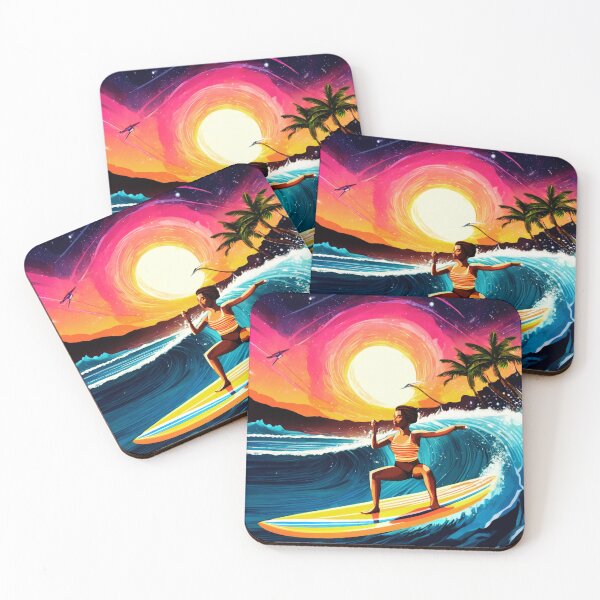 Item preview, Space Surfing on Galactic Waves designed and sold by Zofia Sosnecka.