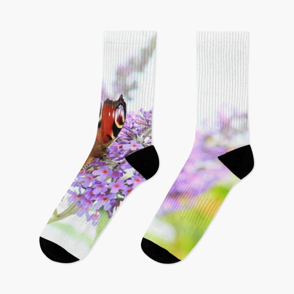 Item preview, Peacock on the buddleia designed and sold by missmoneypenny.