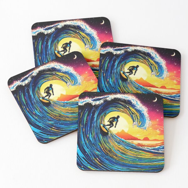 Item preview, Space Surfing on Galactic Waves designed and sold by Zofia Sosnecka.