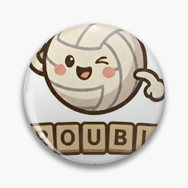 Item preview, trouble volleyball designed and sold by smalldogbarking.