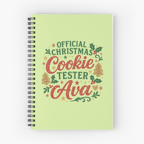 Item preview, Christmas Gift for Ava – Official Cookie Tester designed and sold by Meandmyshop.
