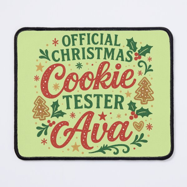 Item preview, Christmas Gift for Ava – Official Cookie Tester designed and sold by Meandmyshop.