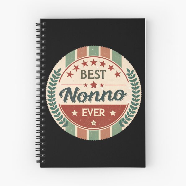 Item preview, Best Nonno Ever Retro Vintage Badge | Italian Grandpa Gift  designed and sold by VividOrganica.