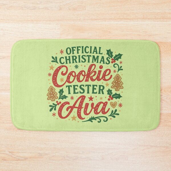 Item preview, Christmas Gift for Ava – Official Cookie Tester designed and sold by Meandmyshop.