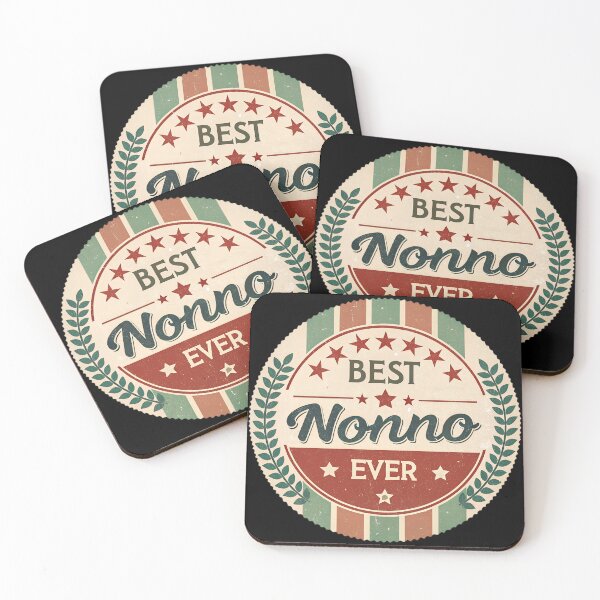 Item preview, Best Nonno Ever Retro Vintage Badge | Italian Grandpa Gift  designed and sold by VividOrganica.