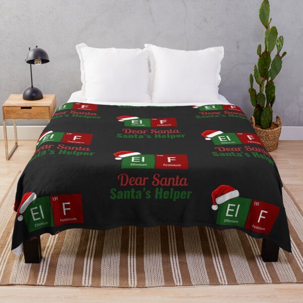 Item preview, Dear Santa Santa’s Helper – Funny Christmas Periodic Table Elf Science Design for Holiday Apparel & Gifts designed and sold by SkyTastic.