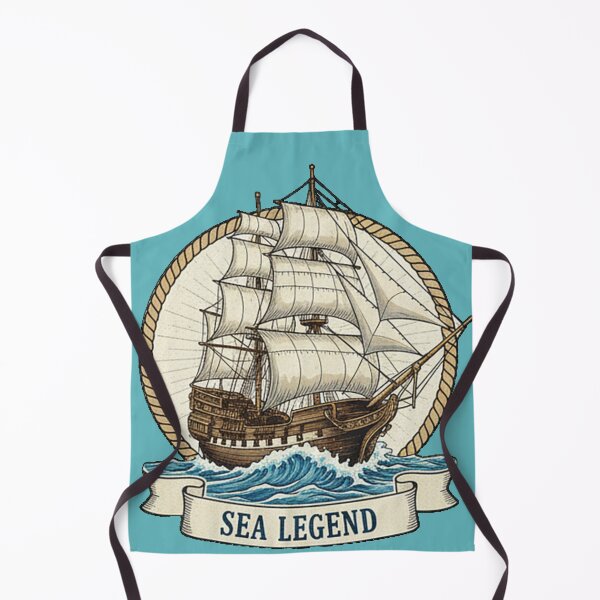 Item preview, Sea Legend – Mythical Galleon Art for Lovers of Maritime Mysteries designed and sold by Mythic Tide.