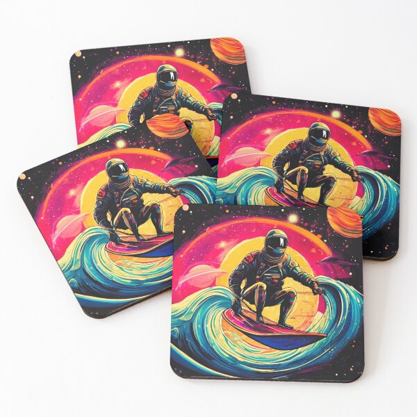 Item preview, Space Surfing on Galactic Waves designed and sold by Zofia Sosnecka.
