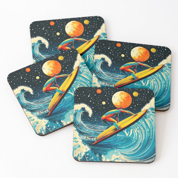 Item preview, Space Surfing on Galactic Waves designed and sold by Zofia Sosnecka.