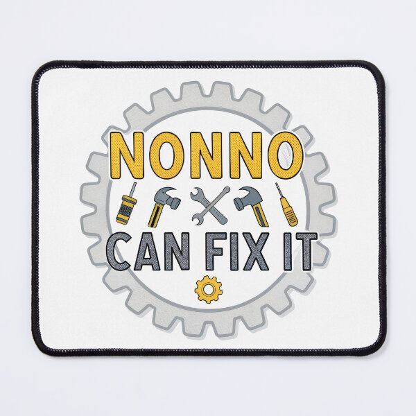 Item preview, Nonno Can Fix It Funny Mechanic Design | Italian Grandpa Gift designed and sold by VividOrganica.