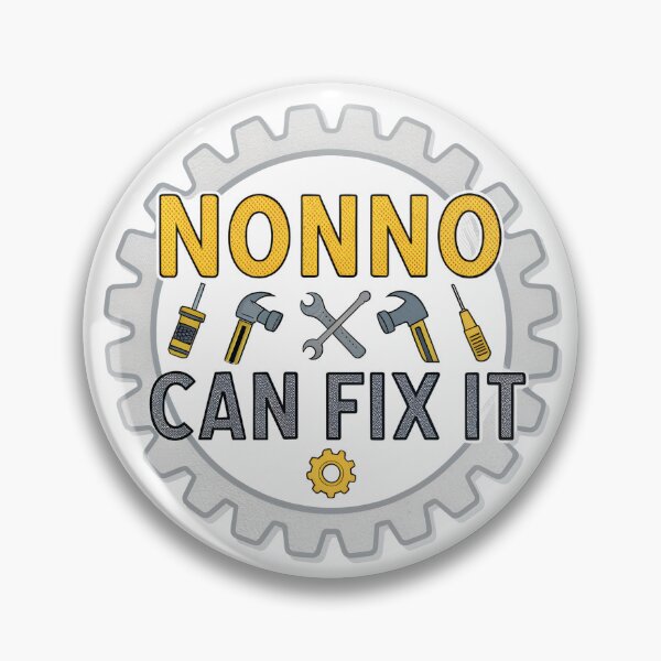 Item preview, Nonno Can Fix It Funny Mechanic Design | Italian Grandpa Gift designed and sold by VividOrganica.