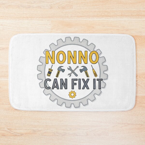 Item preview, Nonno Can Fix It Funny Mechanic Design | Italian Grandpa Gift designed and sold by VividOrganica.