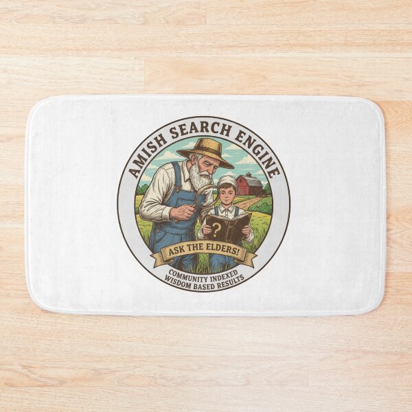 Item preview, Amish Search Engine: Ask The Elders! - Community Indexed Wisdom & Results designed and sold by RedDelaney.