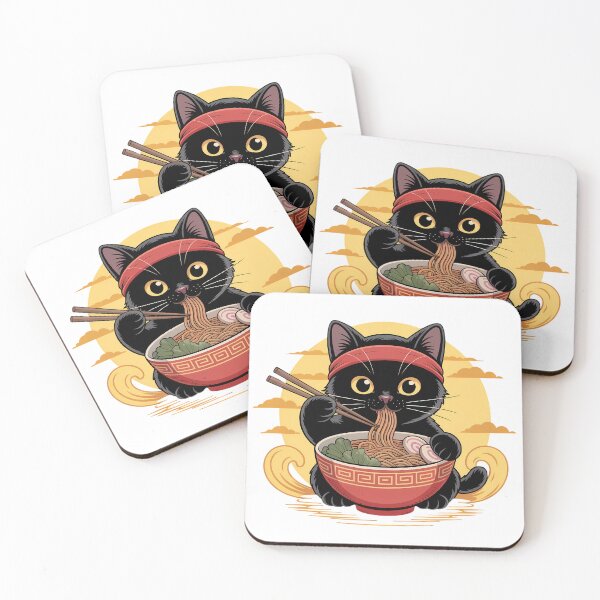 Item preview, Ramen Cat - Noodle Lover designed and sold by Jaanussar.