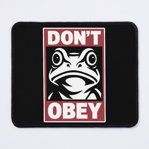 Item preview, Portland Frog Don't Obey designed and sold by gear-posters.