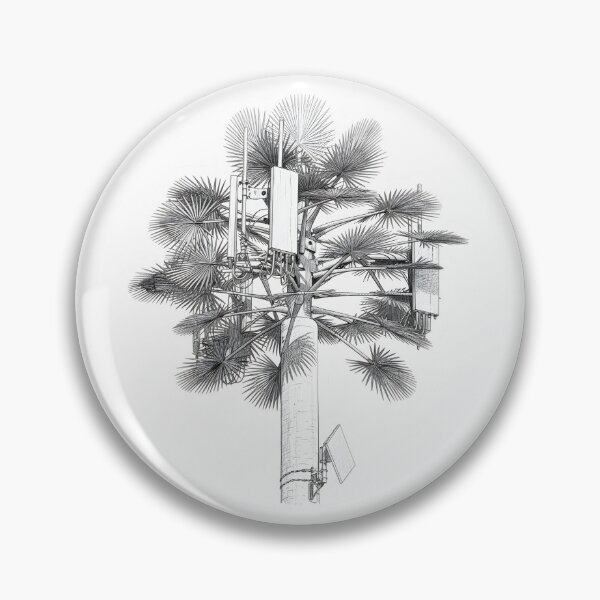 Item preview, Palm Cell Tower designed and sold by Naux | Design & Illustration.