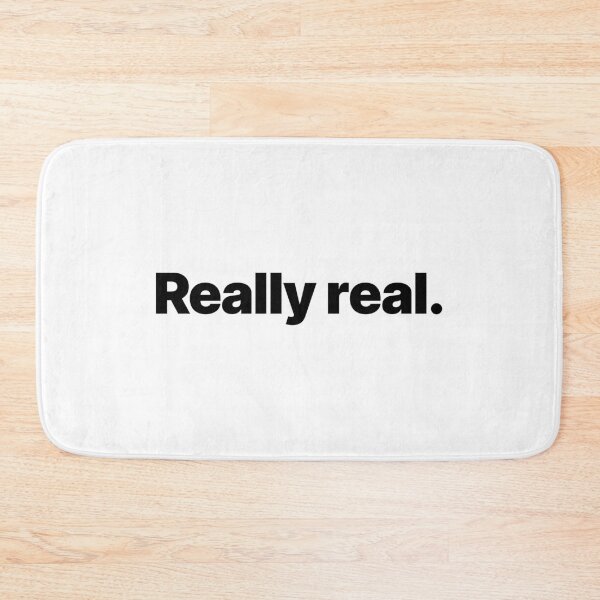 Item preview, Really real. (Black text) designed and sold by STUDIO-72.