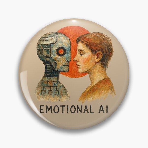 Item preview, Emotional AI – Human and Machine in Dialogue designed and sold by Design_Your_Day.