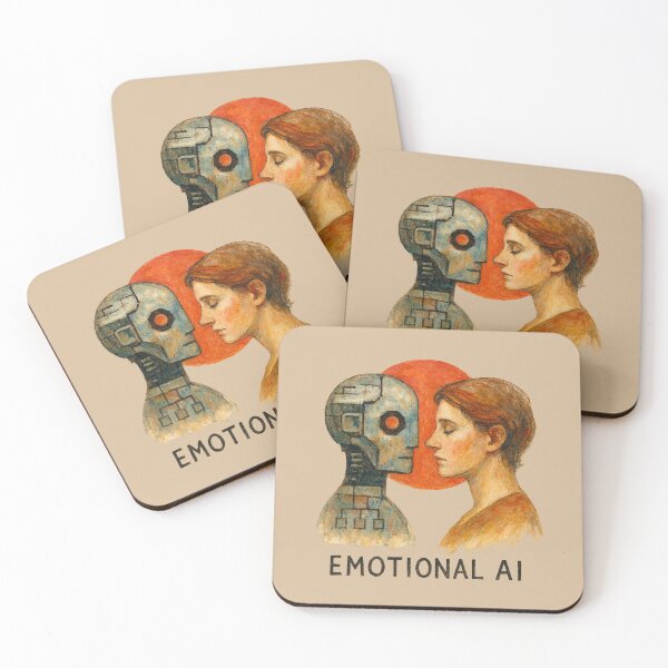 Item preview, Emotional AI – Human and Machine in Dialogue designed and sold by Design_Your_Day.
