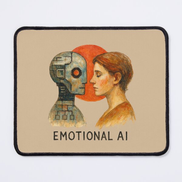 Item preview, Emotional AI – Human and Machine in Dialogue designed and sold by Design_Your_Day.