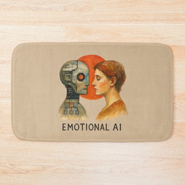 Item preview, Emotional AI – Human and Machine in Dialogue designed and sold by Design_Your_Day.