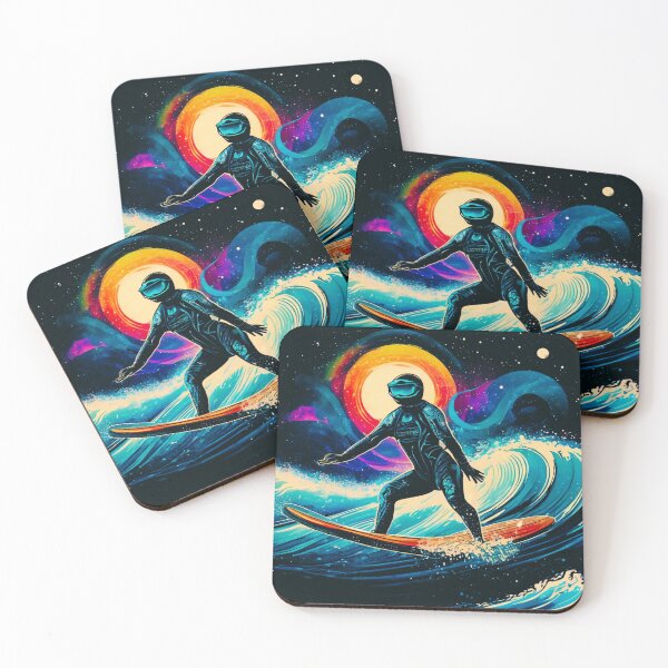 Item preview, Space Surfing on Galactic Waves designed and sold by Zofia Sosnecka.