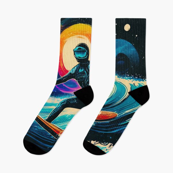 Item preview, Space Surfing on Galactic Waves designed and sold by Zofia Sosnecka.