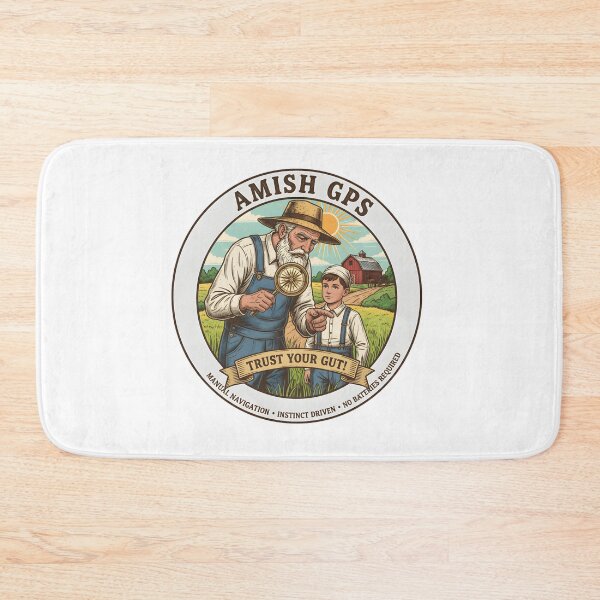 Item preview, Amish GPS: Trust Your Gut! - Manual Navigation, Instinct Driven, No Batteries Required designed and sold by RedDelaney.
