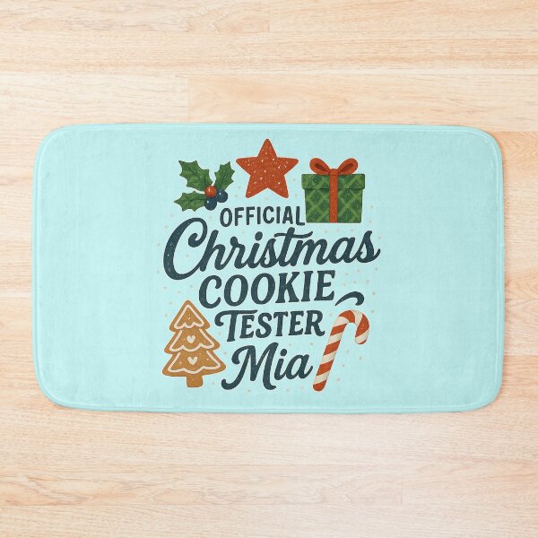 Item preview, Christmas Gift for Mia – Official Cookie Tester designed and sold by Meandmyshop.
