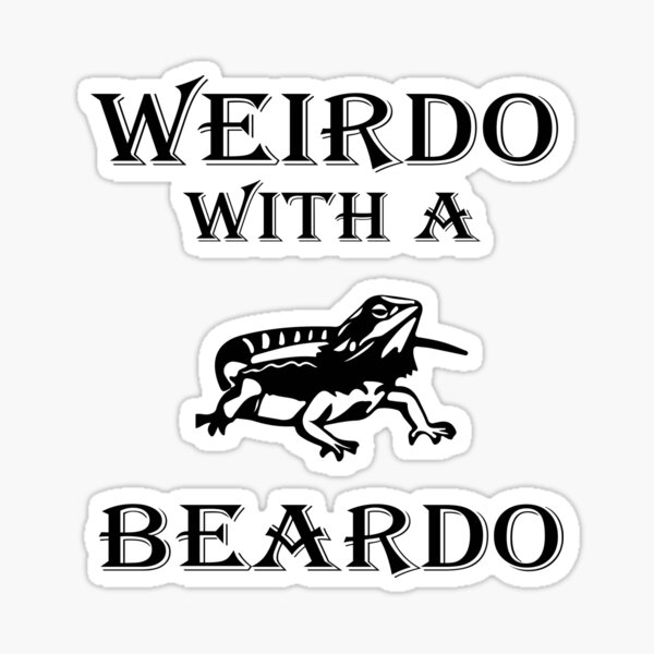 Item preview, Weirdo With A Beardo V5 designed and sold by TeeTimeGuys.